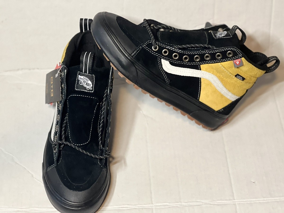 Vans Sk8 Hi MTE 2 Black Yellow VN0A5HZZY23 Men Size 8.5 🔥 New