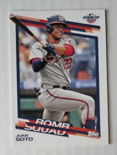 Juan Soto 2022 Topps Opening Day - Bomb Squad #BS-20 Nationals All-Star