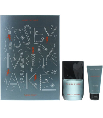 (599,- /L) ISSEY MIYAKE FUSION D'ISSEY POUR HOMME 50ML EDT + 50ML SHOWER GEL SET