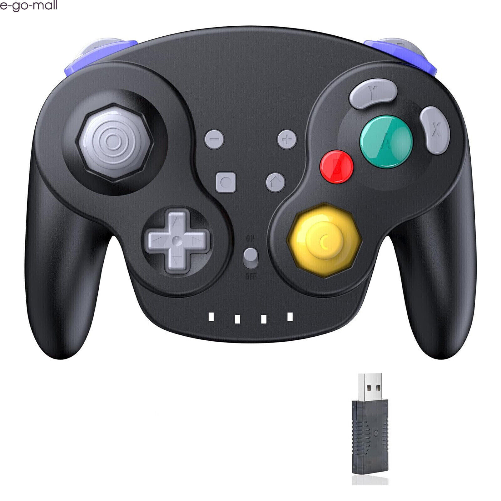 2.4G Wireless GameCube Pro Switch Controller for Switch Online Switch 2 PC Mac