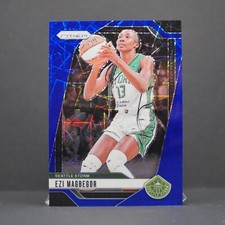 2024 Panini Prizm WNBA EZI MAGBEGOR Blue Velocity Prizm #50 Seattle Storm