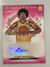 Izan Almansa, Topps #/99, Autograph Card,OTE, IA-IA2 2022-23.