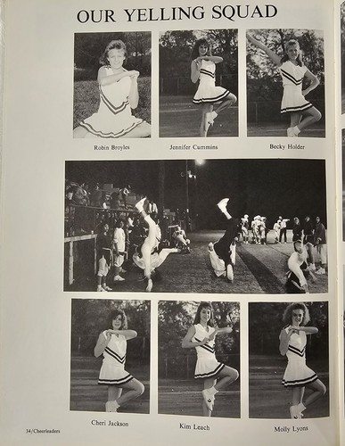 Annuaire annuel Happy Valley Middle School 1989 Elizabethton TN Tomahawk - Photo 7/10