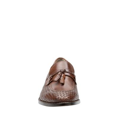 NEW MENS CLARKS TOR COLLECTION TWINLEY FREE LEATHER SLIP ON  display picture 2