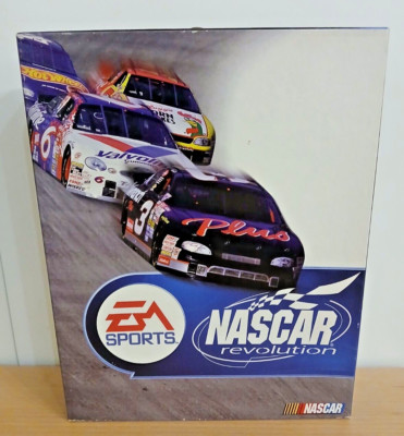 Nascar Revolution - 90er Retro PC Spiel / Big Box / Bigbox / EA Sports Racing  