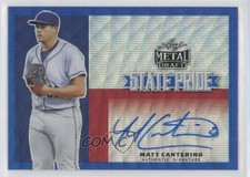 2019 Leaf Metal Draft State Pride Blue Wave 9/20 Matt Canterino #SP-MC1 Auto 9hx