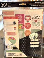 Happy Planner Everyday Accessories Stickers Sticky Notes Folders Note 301 pieces