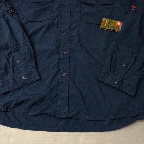 Ozark Trail Upstream Shirt Men's 3XL (54-56) Blue Cove Vented Fishing UPF 50 - Picture 2 of 9