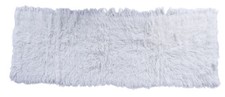 Flokati circa 200 x 70 cm tappeto a pelo alto Shaggy Rugs passatoia runner squcker