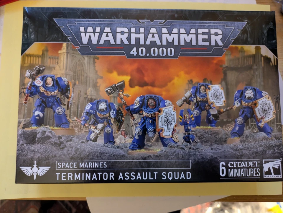 GAMES WORKSHOP Space Marine Terminator Assault Legs and Torsos (bits)