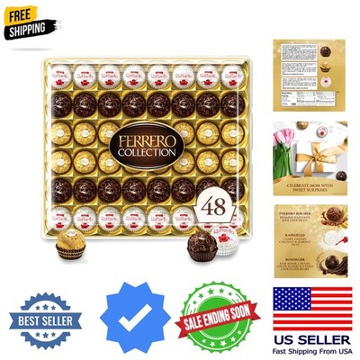 Collection,  Assorted, Hazelnut, Dark Chocolate and Coconut, 48 Count  Treats...