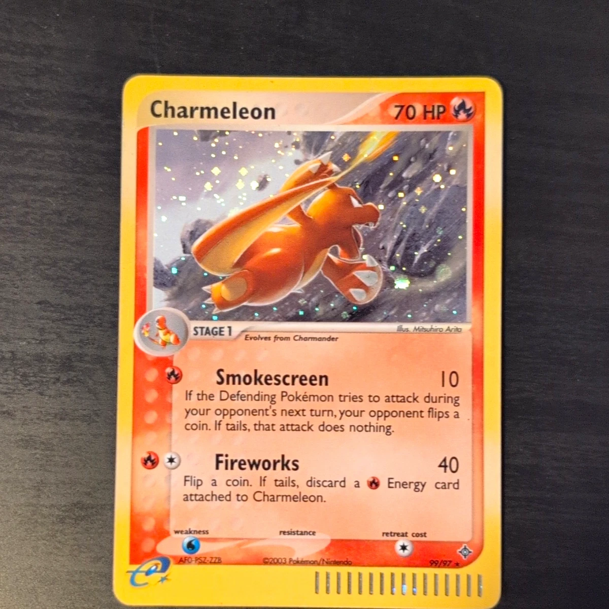 Charmeleon Pokémon TCG EX Dragon Individual Collectible Card Game