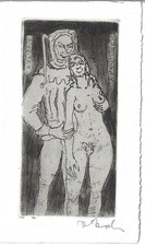 RUDOLF KOCH: Exlibris für H. J. Rollwagen, A...