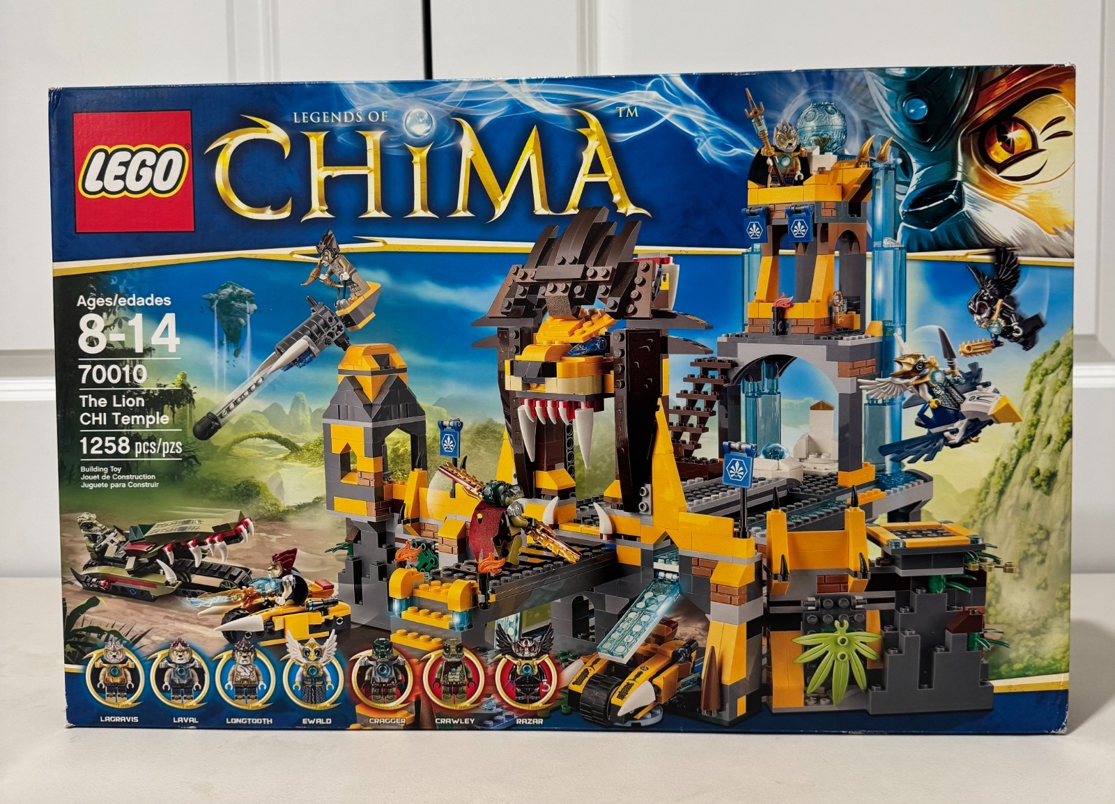 LEGO Legends of Chima The Lion CHI Temple (70010) NEW SEALED! Box Has Shelf Wear