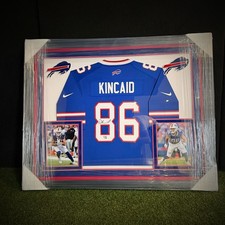 Dalton Kincaid Signed Nike Authentic Buffalo Bills Jersey | Fanatic Framed