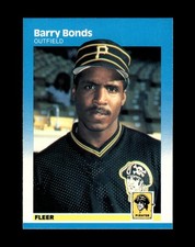 1987 Fleer Set-Break #604 Barry Bonds RC NR-MINT *GMCARDS*