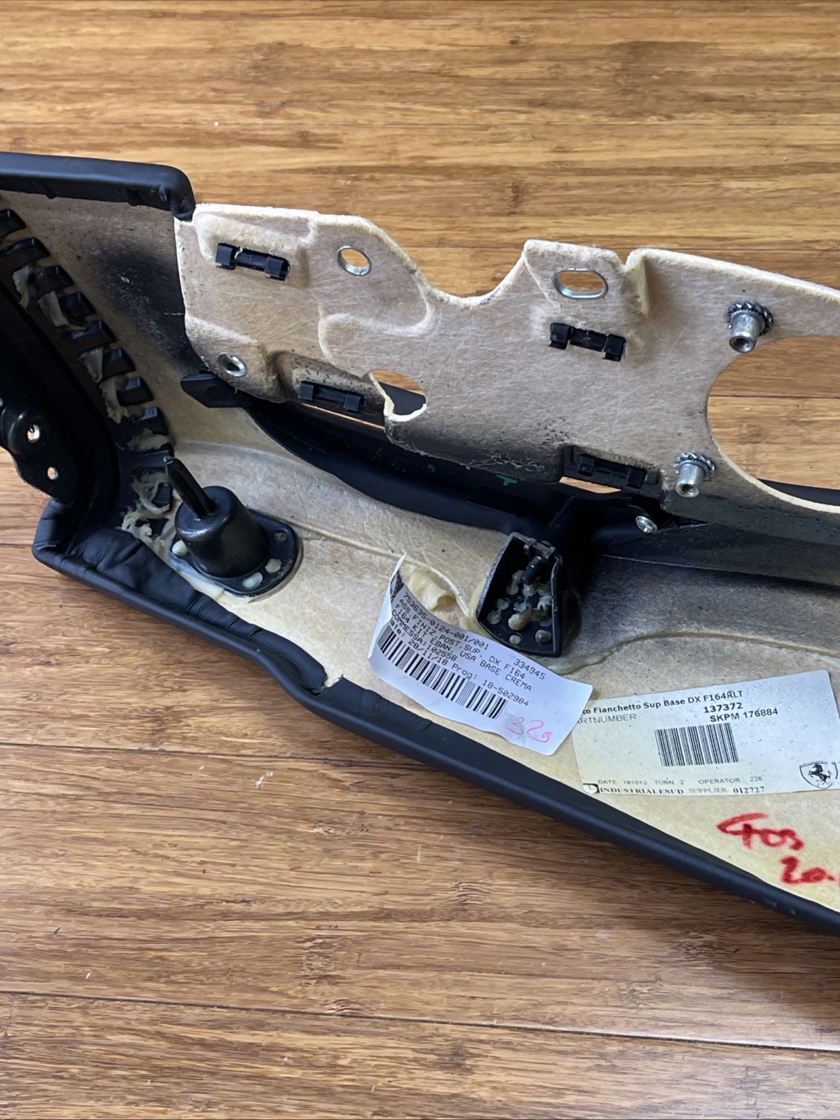 2017-2020 Ferrari Portofino F164 Rear Right Upper Quarter Panel Trim OEM *NOTE*