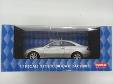 KYOSHO 1/18 MERCEDES-BENZ CLK SILVER 766040