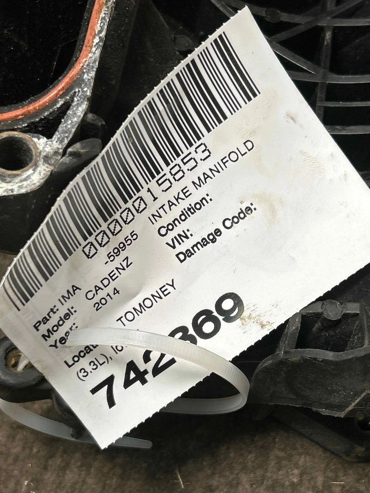 Fits 2014-20 Kia Cadenza Intake Manifold (lower) OEM:283103CFA0 Foto 3 de 3