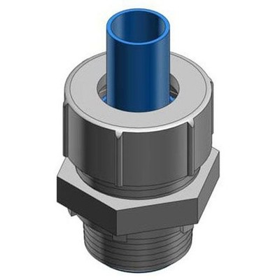 Thomas & Betts LT100P, Liquidtight Connector, 1 Inch Straight Bullet Conn, 1 PC