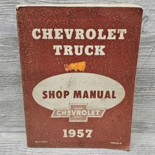 Vintage Chevrolet Truck Shop Manual 1957 Models RS-61-S & M GM OEM Made in USA