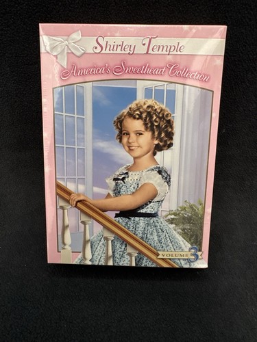 The Shirley Temple Collection - Volume 3 (DVD, 2006, 3-Disc Set) New & Sealed