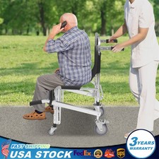 Foldable Emergency Transportation Stair Chair, Stair Climbing Wheelchair 160kg