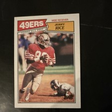 1987 Topps All Pro - Jerry Rice #115 San Francisco 49ers Football Card