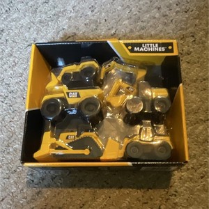 CAT Little Machines Construction Vehicle Set 3+ Grader, Excavator Unopened Box