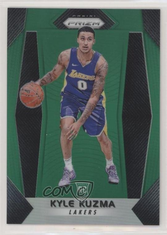 2017-18 Panini Prizm Green Prizm Kyle Kuzma #283 Rookie RC 03xg