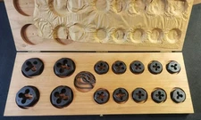 Four Star Thread Chaser Hex Die Repair Kit SAE S1489 1/4" to 5/8" Fine & Course