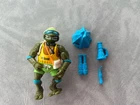 Vintage 1992 Playmates TMNT Sewer Spitting Lifeguard Leo Near Complete