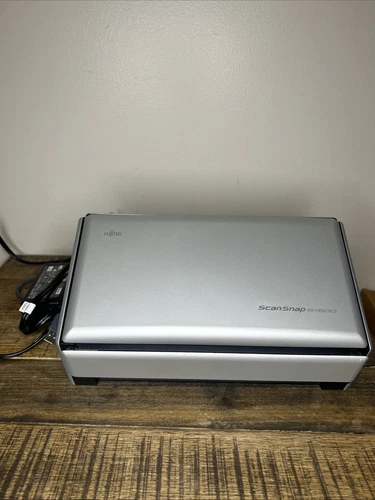 Fujitsu ScanSnap S1500 Document Scanner Model: PA03586-B015 + Power supply & USB