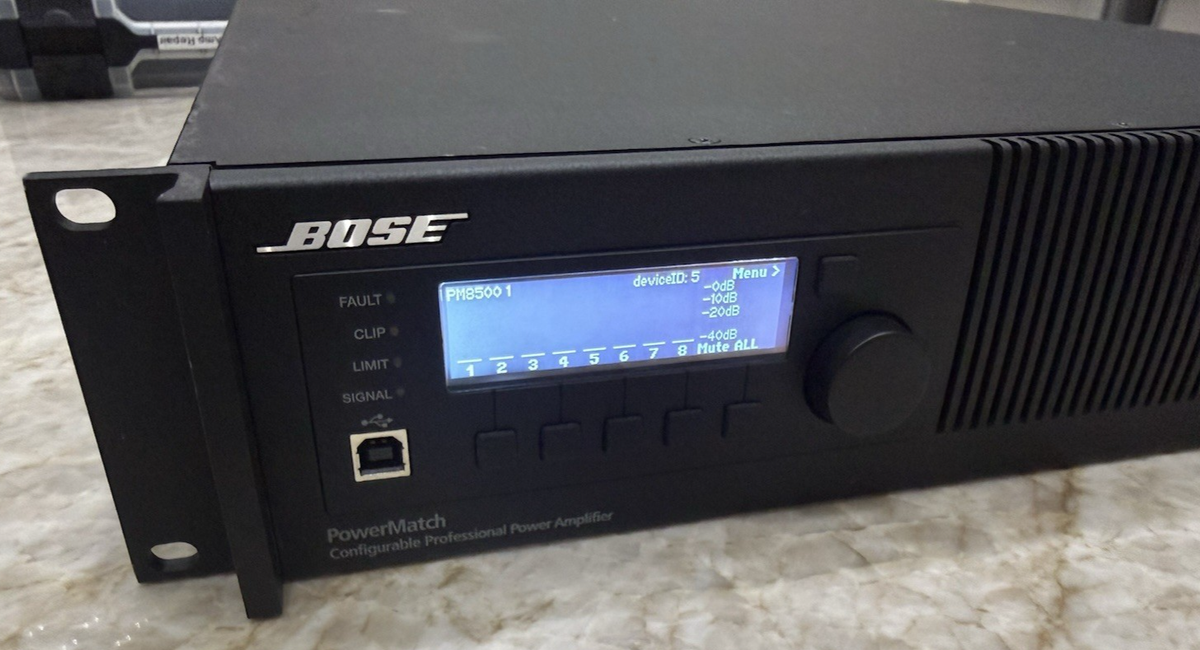 Bose Professional Amplifier PowerMatch PM8500 Power Match PM 8500