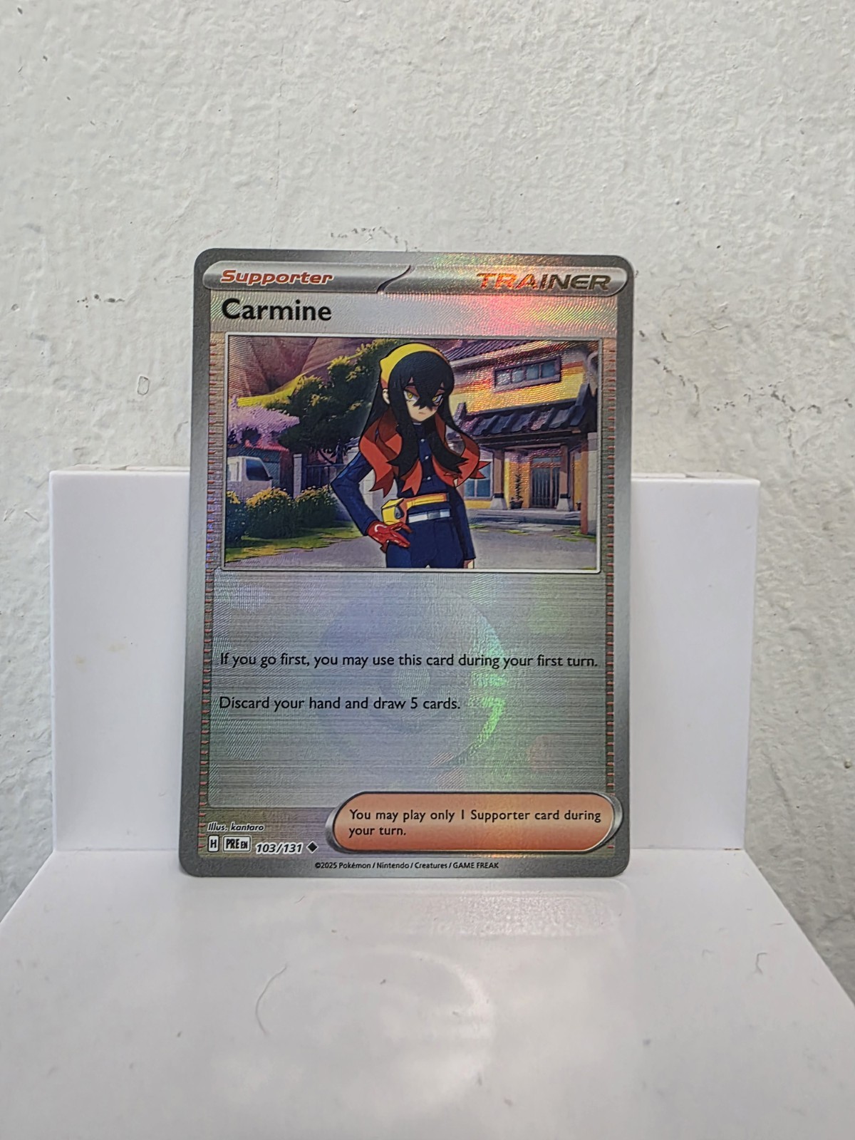 Carmine (Poke Ball Pattern) 103/131 Prismatic Evolutions Holo