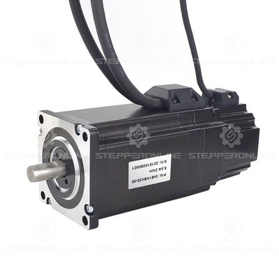 STEPPERONLINE Nema24 Closed Loop Stepper Motor Schrittmotor 3Nm Φ10mm W/ Brake