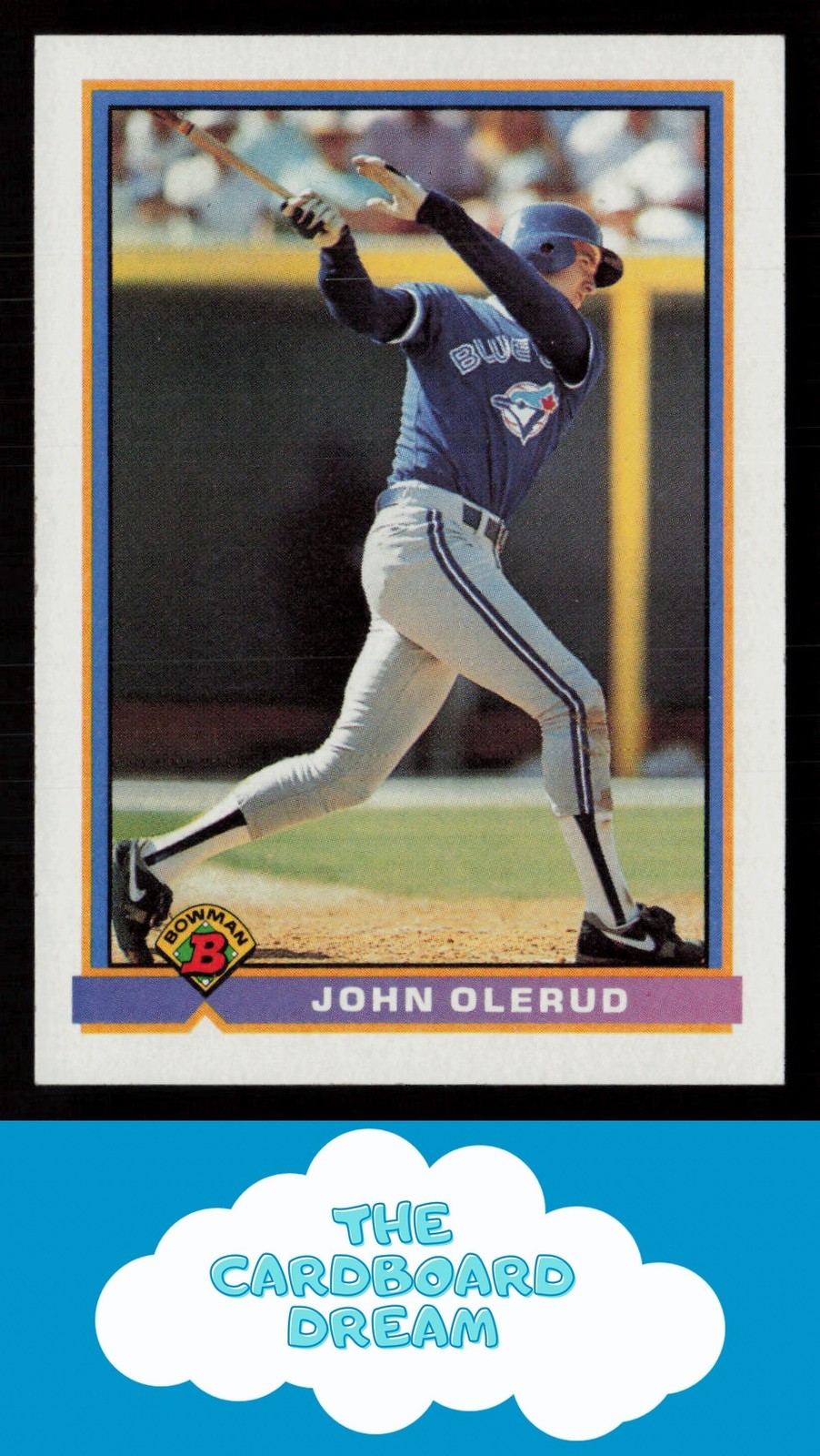 John Olerud 1991 Bowman #7 Toronto Blue Jays Baseball Card