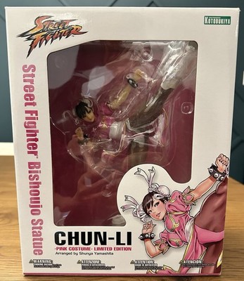 Kotobukiya Bishoujo Street Fighter Chun Li Pink Costume Limited