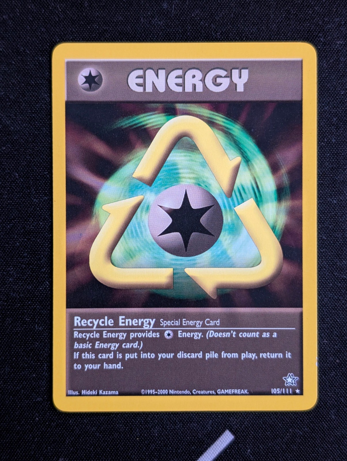 Recycle Energy 105/111 Neo Genesis Pokemon NM