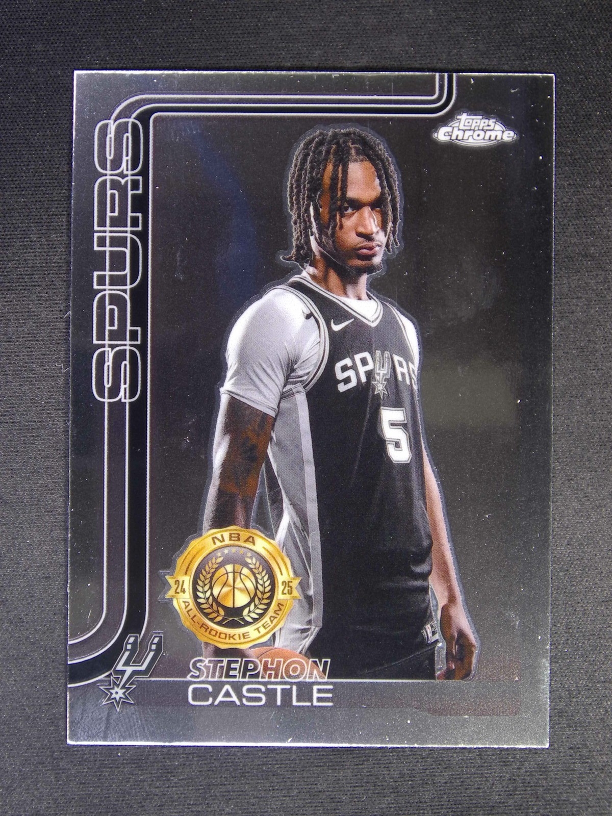 2025-26 Topps Chrome Stephon Castle #228 Image Variation SSP