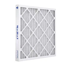 (6-Pack) HDX 20 in. x 20 in. x 2 in. Contractor Pleated Air Filter FPR 7, MERV 8