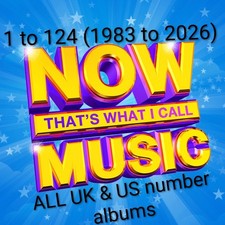 Now That's What I Call Music! 1-124 ALL ALBUMS 1983-2026 +tons more see descript
