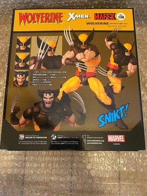Medicom Toy MAFEX Wolverine Brown Comic Ver. 5.7 in. Figure