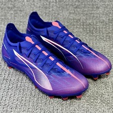 Puma Ultra 5 Match FG/AG Lapis Lazuli Sunset Glow Soccer Cleat 107687-01 Size 8