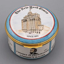Halcyon Days Enamels Trinket Box New York Times All the News That's Fit to Print