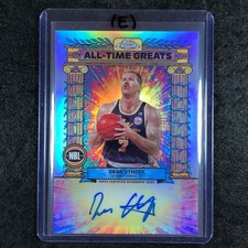 2024-25 Topps Chrome NBL DEAN UTHOFF All-Time Greats Autograph Refractor #DU (E)