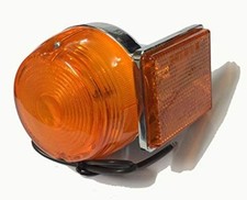 FRECCIA ANTERIORE DESTRA CROMATA CATADIOTTRO ARANCIO GUZZI V35C V50C V65C