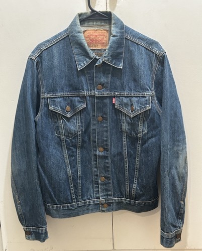 Vintage Levi’s 70505-0217 Big E Type III Trucker Jacket Sz 44 USA - FREESHIP