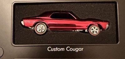 Hot Wheels RLC 80th Anniversary Original Sweet 16 Ruby Red Custom Cougar