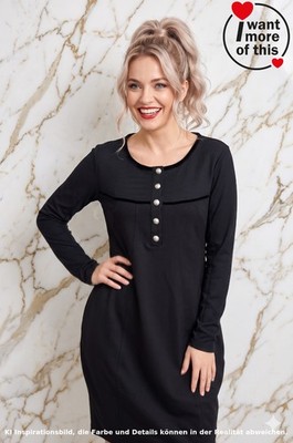 HIGH USE High Tech by Claire Campbell · Kleid Dress · Black Schwarz DE 38 Mesh